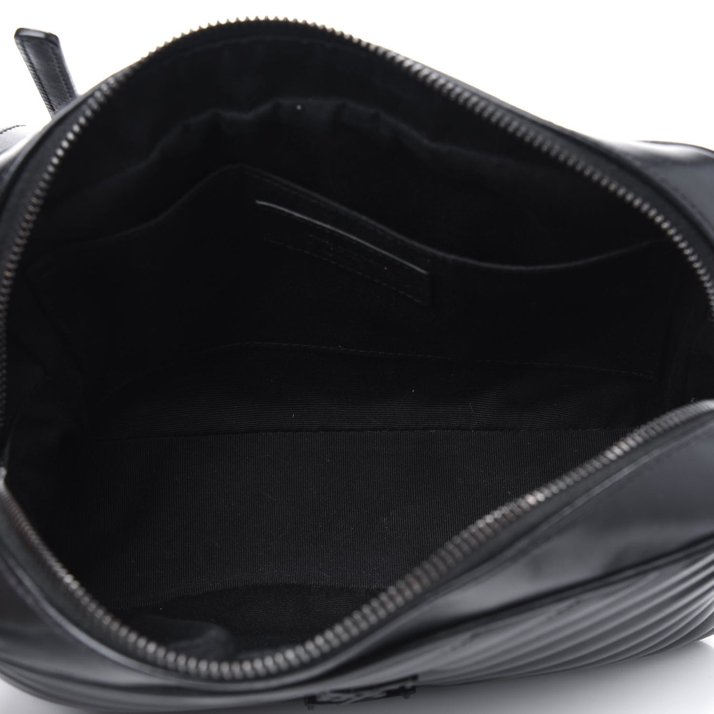 Calfskin Matelasse Monogram Lou Camera Bag Black