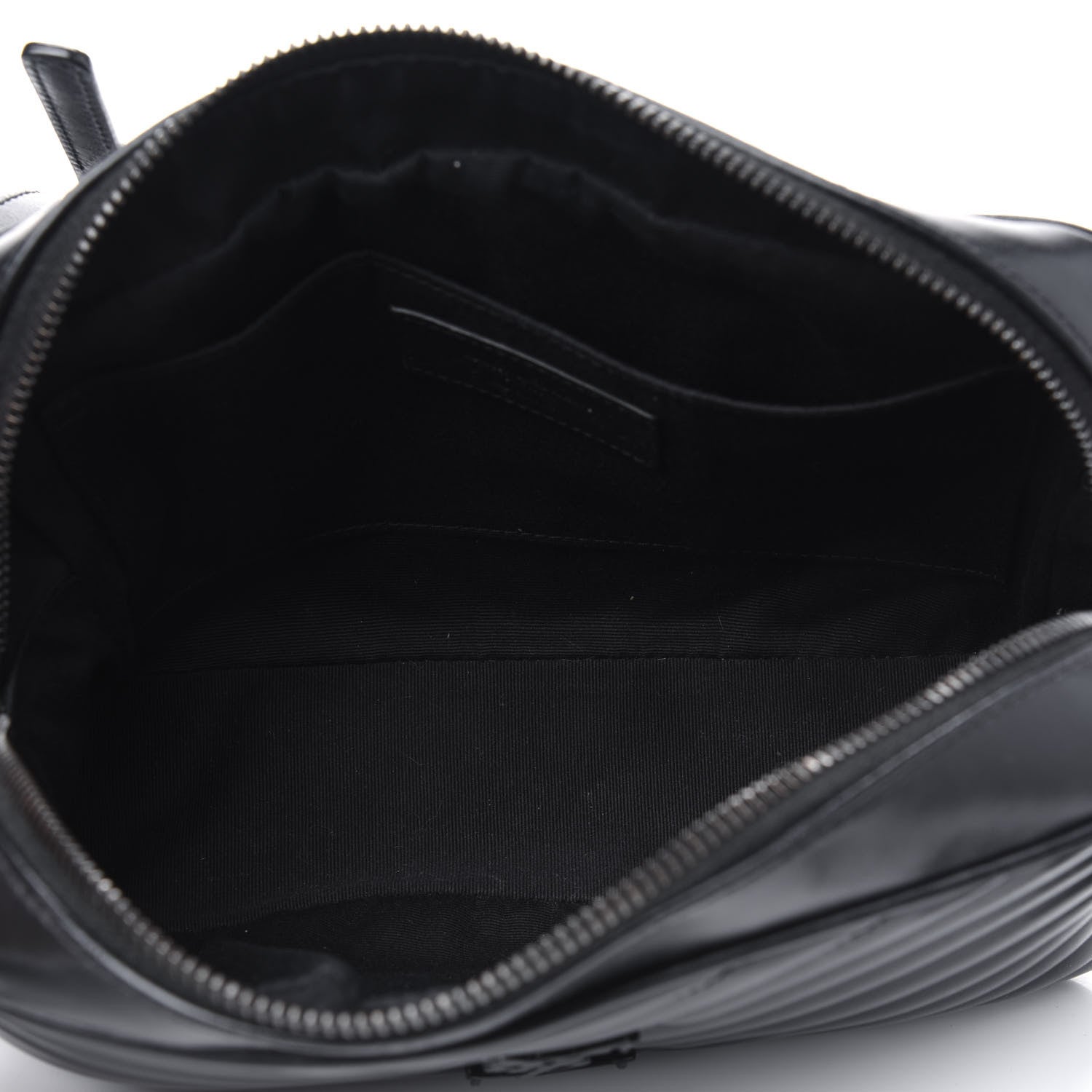 Saint Laurent Calfskin Matelasse Monogram Lou Camera Bag Black 4 of 6