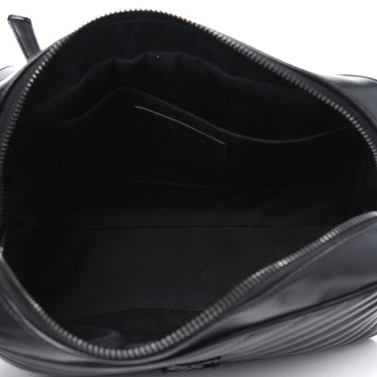 Saint Laurent Calfskin Matelasse Monogram Lou Camera Bag Black 4 of 6