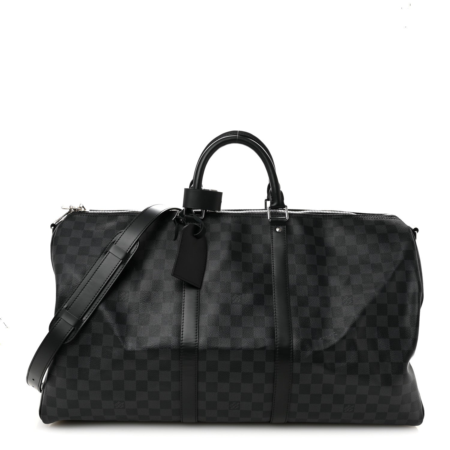 Louis Vuitton Damier Graphite Keepall Bandouliere 55 1 of 8