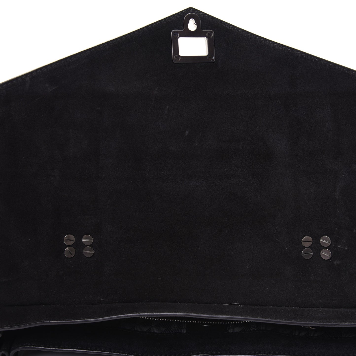 Suede Medium PS1 Satchel Black