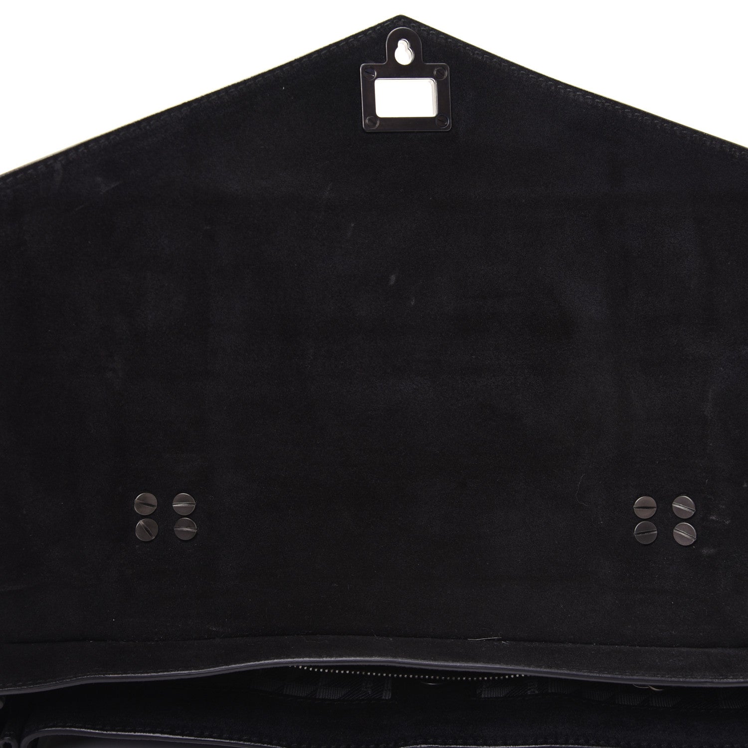 Proenza Schouler Suede Medium PS1 Satchel Black 11 of 18