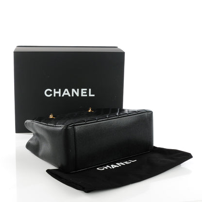 Chanel Caviar Quilted Grand Shopping Tote GST Black 4 of 8