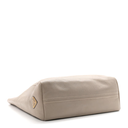 Prada Vitello Daino Shopping Tote Argilla 4 of 12