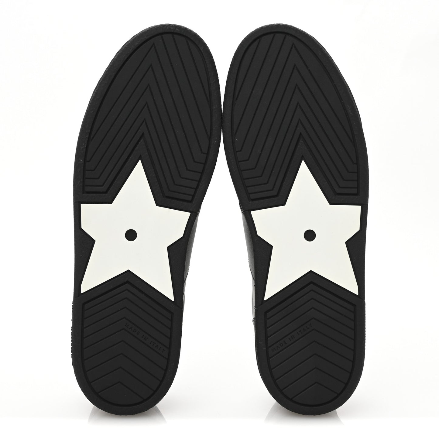 Calfskin Suede Logo Sneakers 37.5 Black