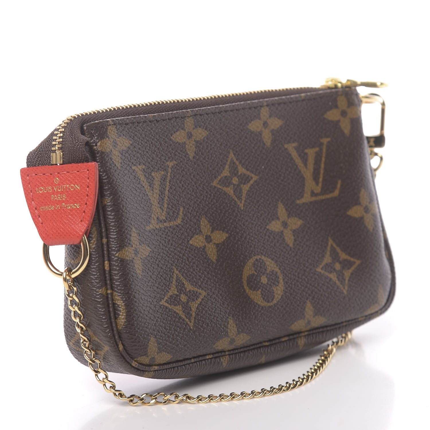 Louis Vuitton Monogram 2018 Christmas Animation Mini Cats Pochette Accessories 3 of 8