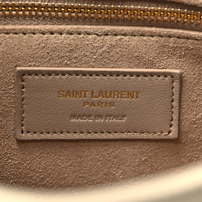 Saint Laurent Smooth Calfskin Le 5 A 7 Hobo Blanc Vintage 6 of 8