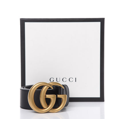 Gucci Calfskin Double G 40mm Belt 75 30 Black 7 of 7