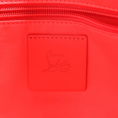 Christian Louboutin Calfskin Large Loubila Chain Shoulder Bag White 6 of 9