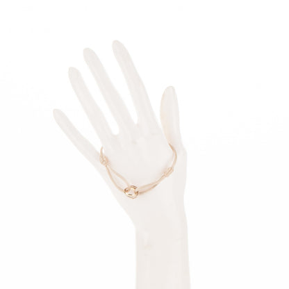 Cartier 18K Pink Yellow White Gold Trinity Adjustable Cord Bracelet Beige 2 of 6
