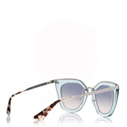 Prada Cinema Sunglasses SPR 53S Transparent Light Blue 4 of 7