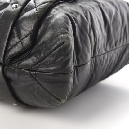 Chanel Lambskin Quilted 8 Knots Tote Black 9 of 12