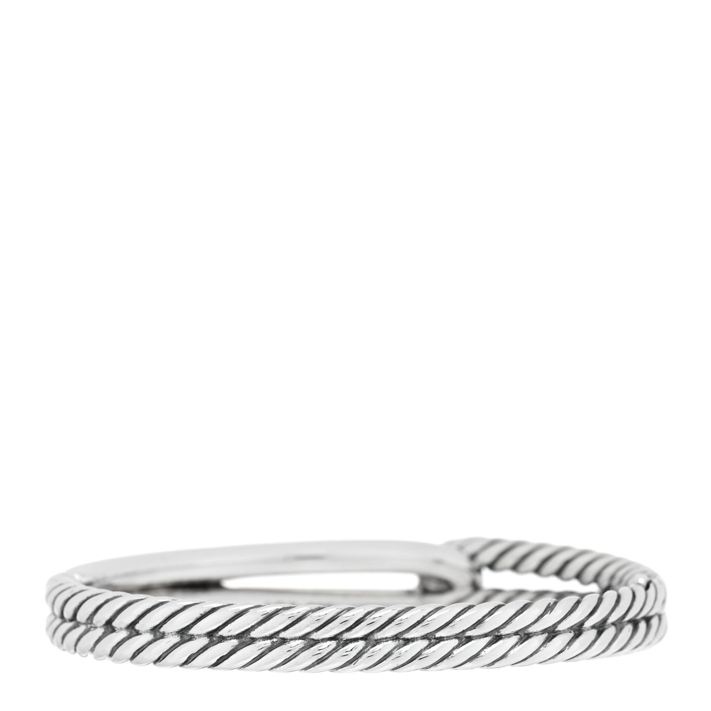 Sterling Silver 10mm Single Loop Labyrinth Bracelet