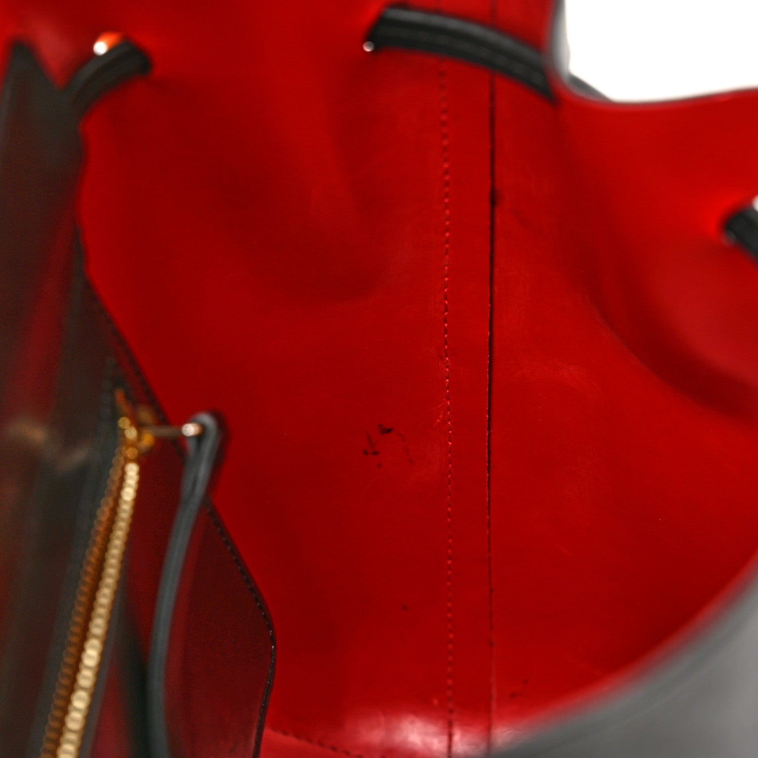 Mansur Gavriel Vegetable Tanned Calfskin Mini Backpack Black Flamma 10 of 12