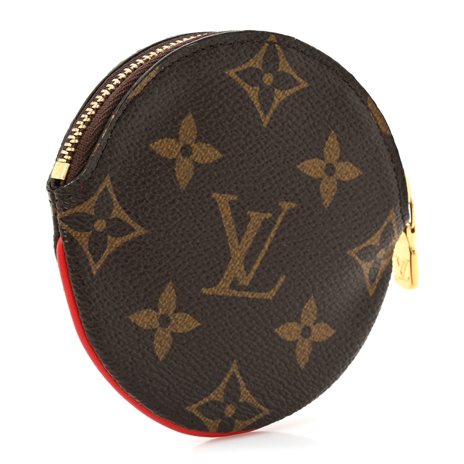 Louis Vuitton Monogram 2020 Christmas Animation Bumper Cars Round Coin Purse Coquelicot 3 of 8