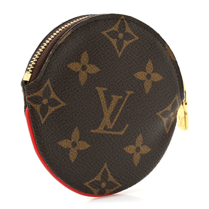Louis Vuitton Monogram 2020 Christmas Animation Bumper Cars Round Coin Purse Coquelicot 3 of 8