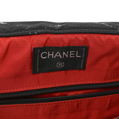 Chanel Nylon Travel Backpack Black 6 of 10