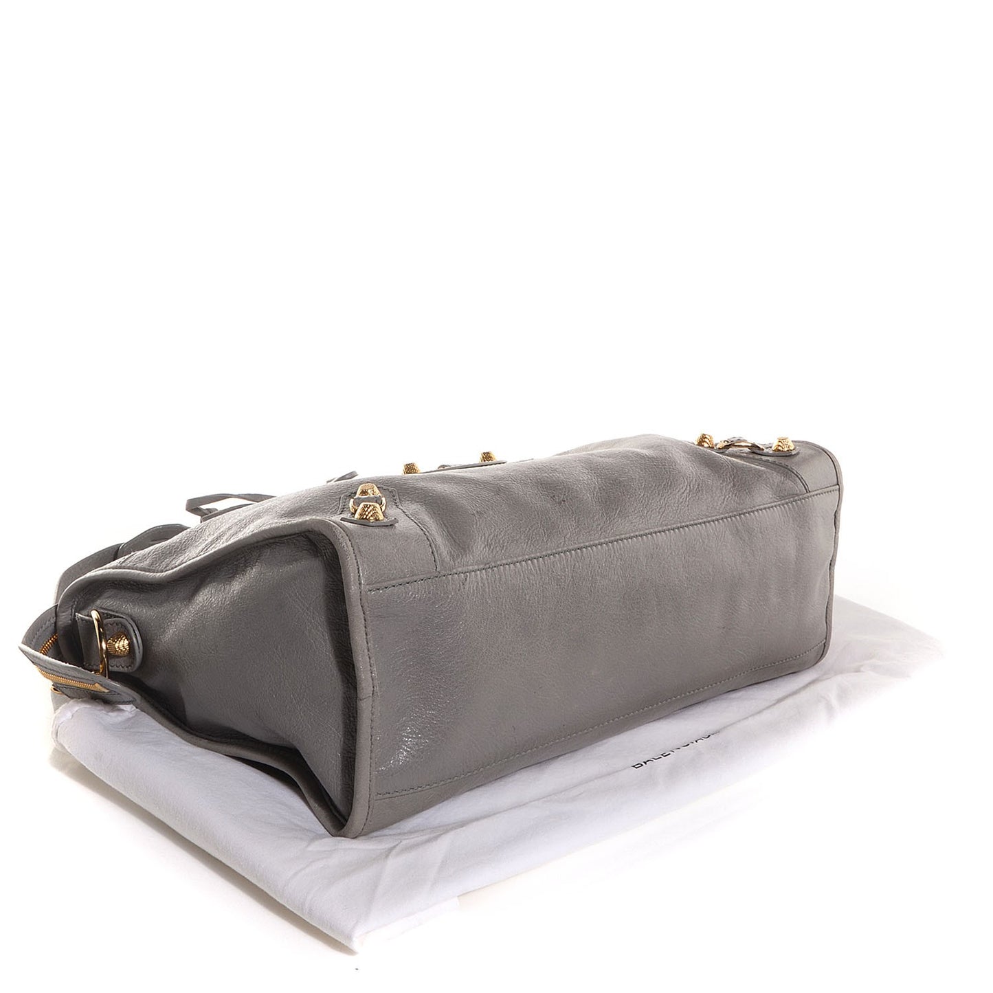 Agneau Giant 12 Gold Hardware City Gris Pyrite