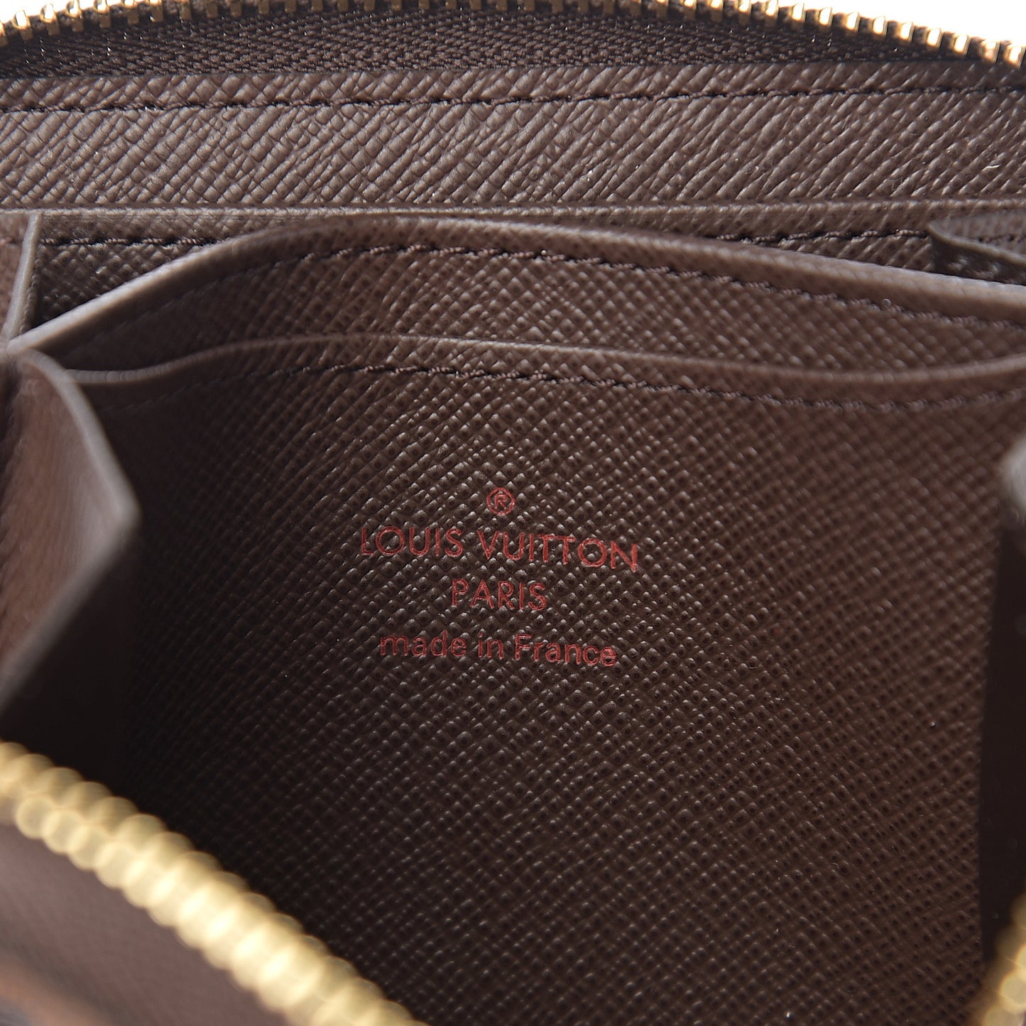 Damier Ebene Zippy Coin Purse