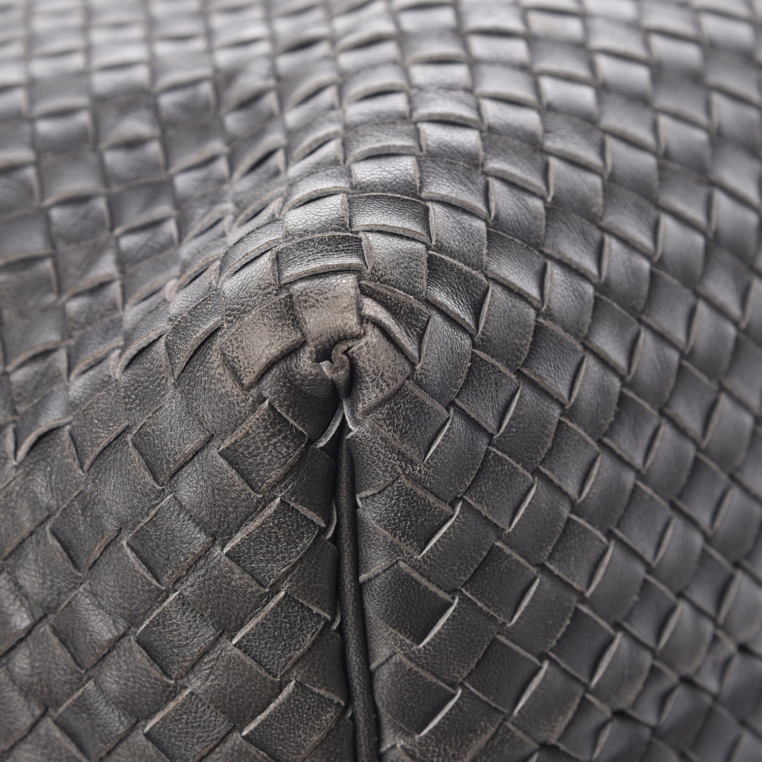 Bottega Veneta Nappa Intrecciato Sloane Hobo Ferro Gray 11 of 12