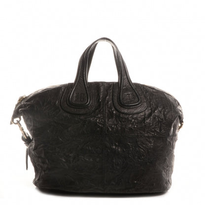 Givenchy Wrinkled Lambskin Medium Nightingale Black 1 of 10