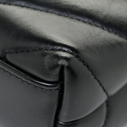 Saint Laurent Calfskin Y Quilted Monogram Toy Loulou Crossbody Bag Black 12 of 18