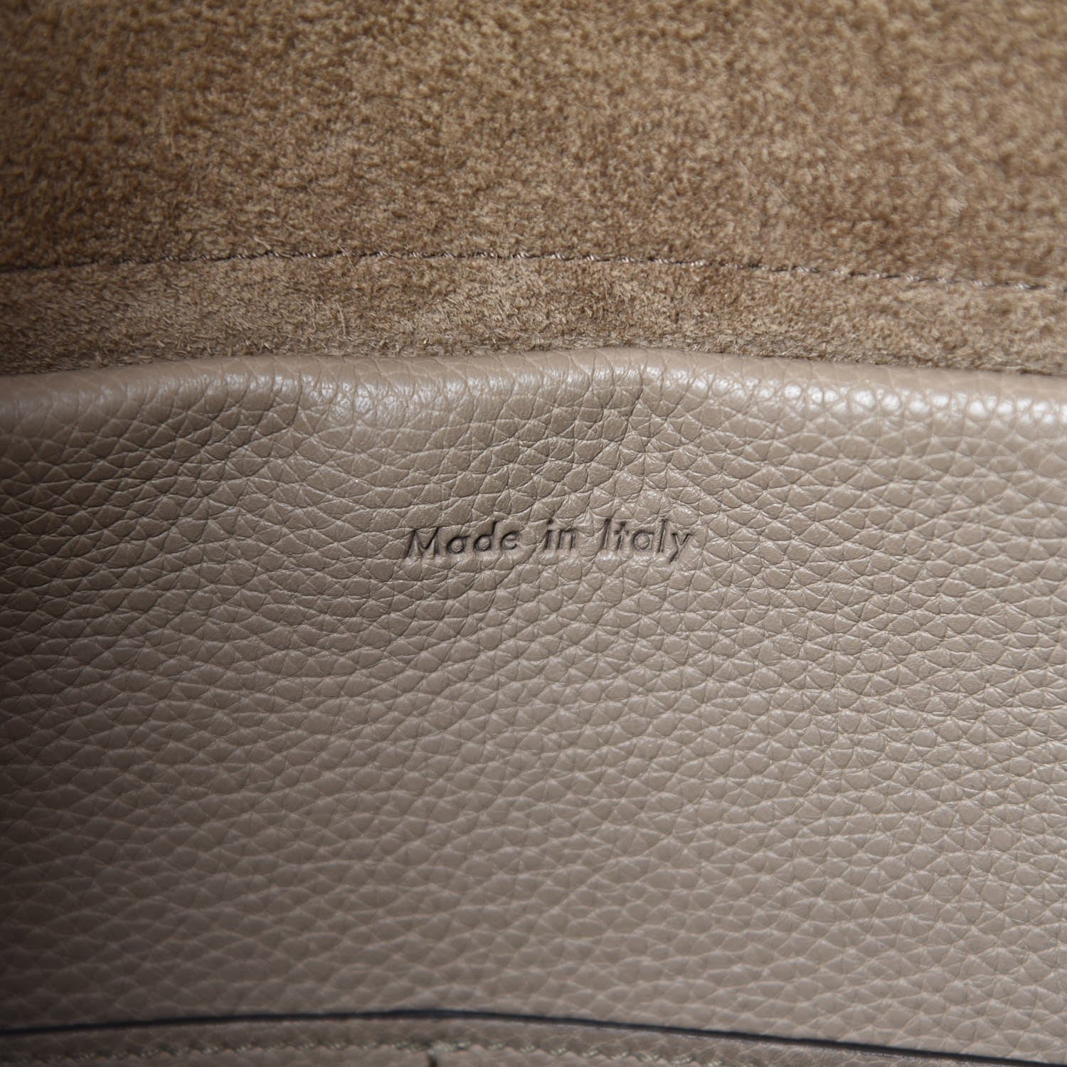 Celine Grained Calfskin Mini Belt Bag Light Taupe 7 of 7