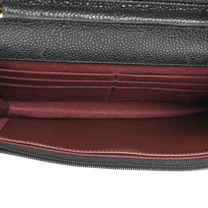 Chanel Caviar Quilted Wallet on Chain WOC Black 5 of 17