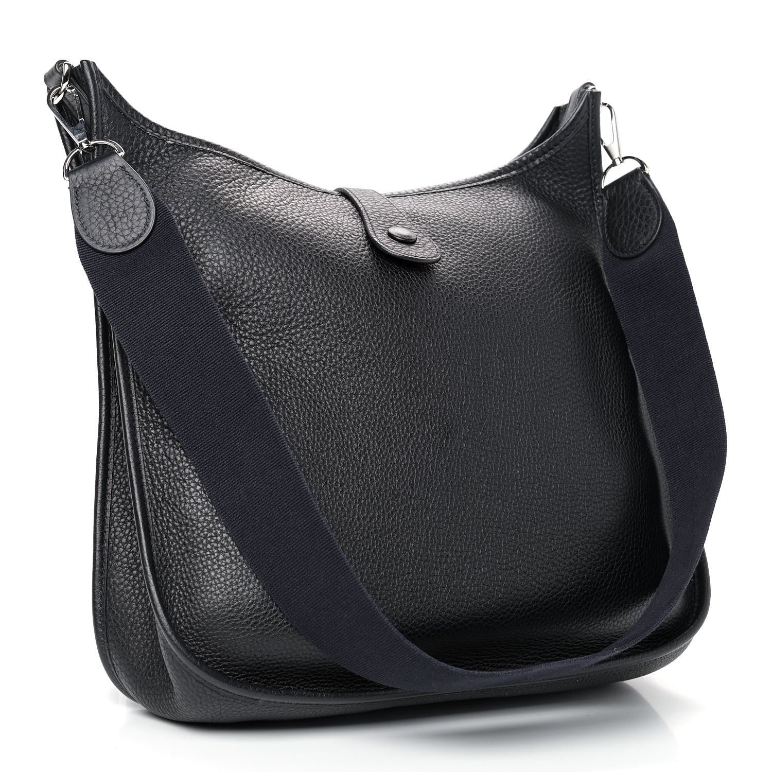 Hermes Taurillon Clemence Evelyne GM Black 3 of 8