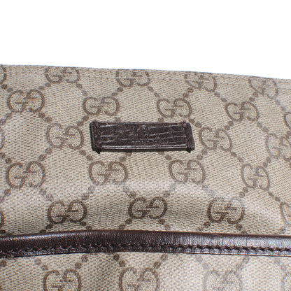 Gucci GG Plus Monogram Flat Messenger Bag Ebony 5 of 8