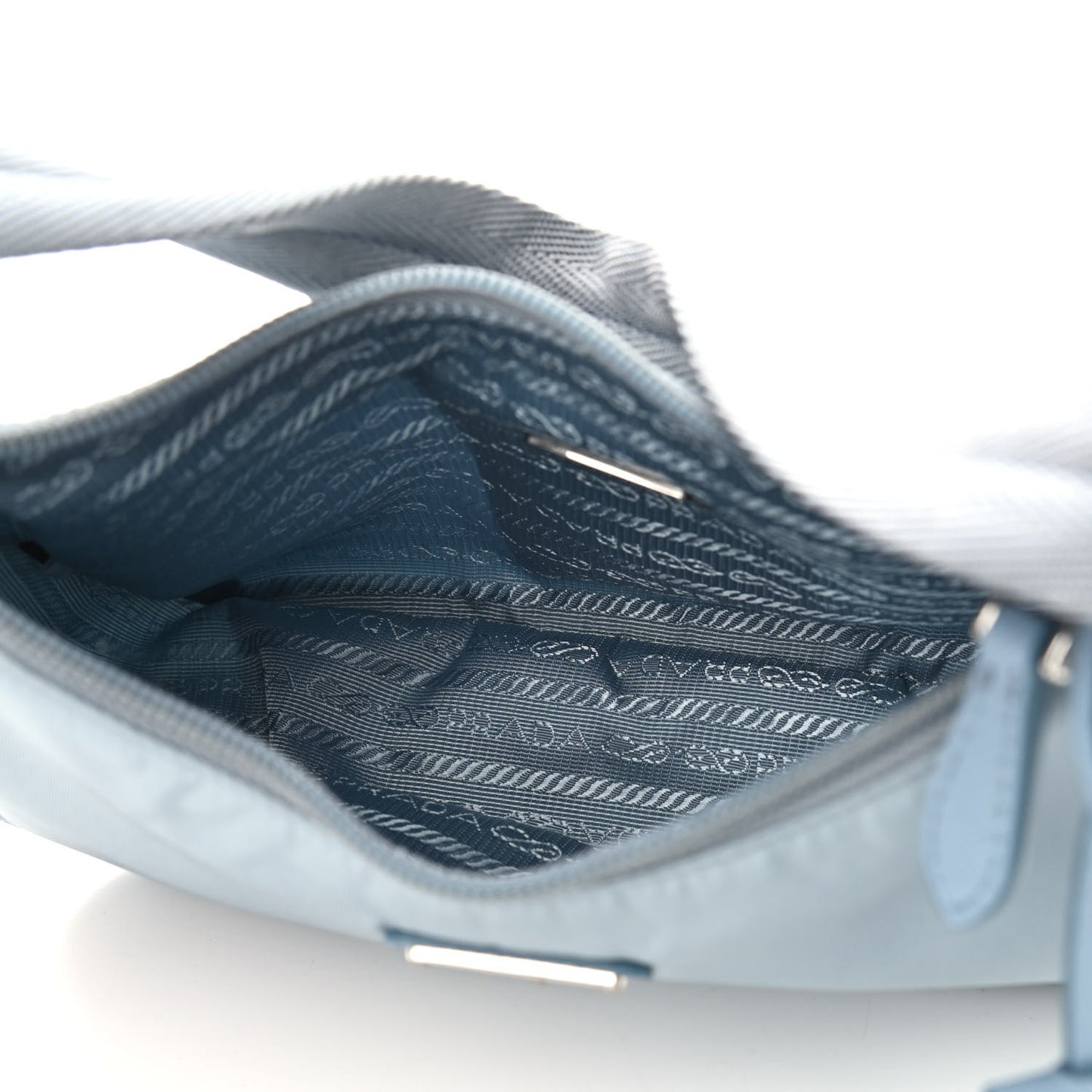 Tessuto Nylon Mini Re-Edition 2000 Bag Astrale