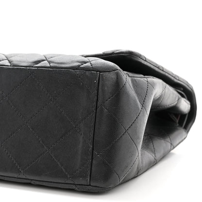 Chanel Lambskin Quilted Maxi Double Flap Black 11 of 15