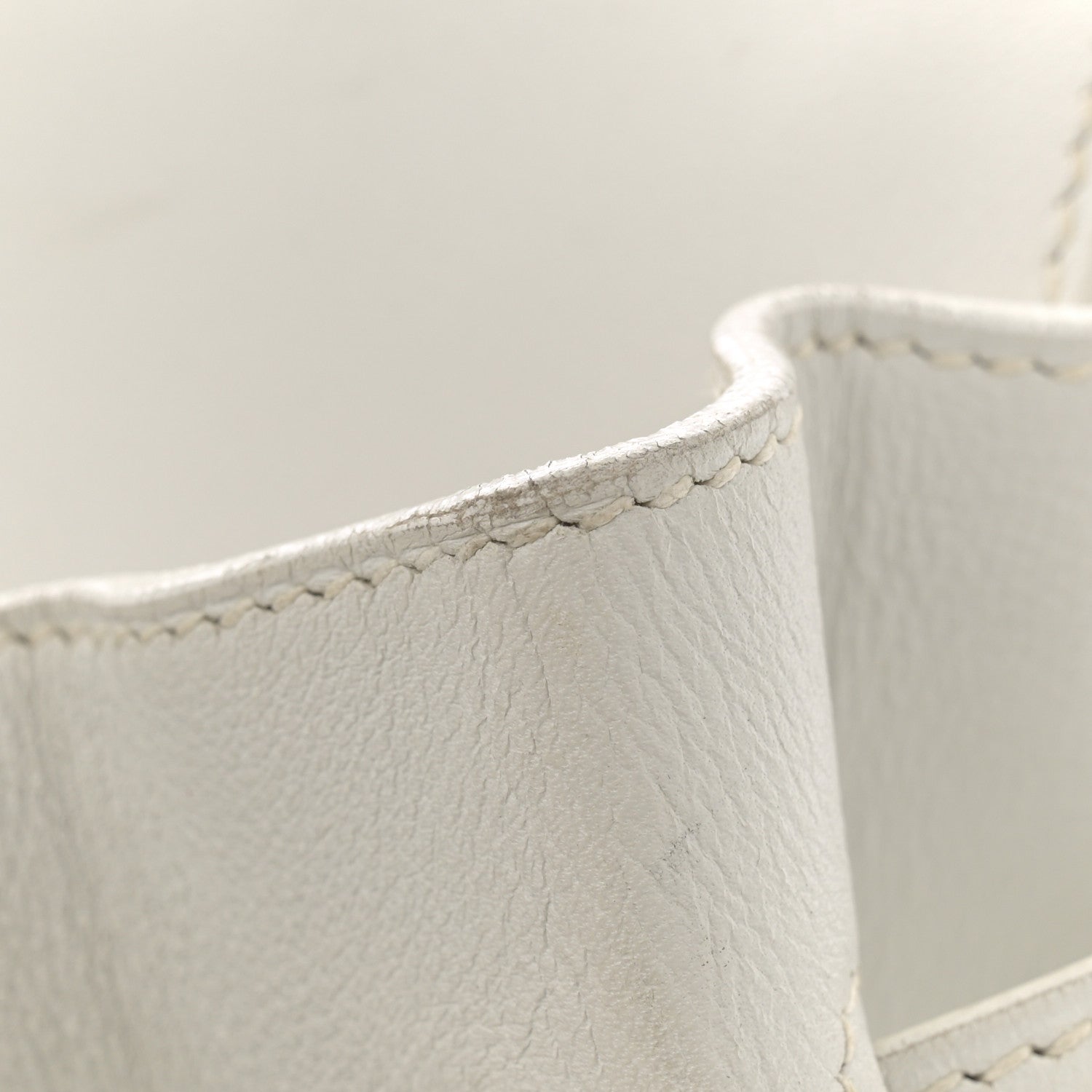 Hermes Swift Toile Birkin 35 White Vert Miliatire 14 of 20