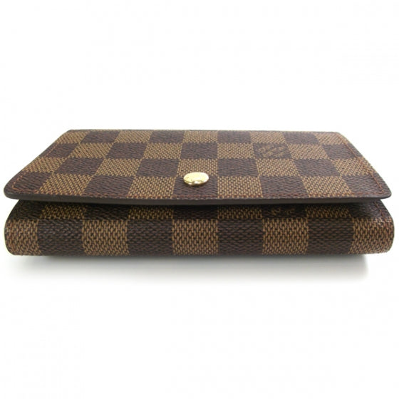Damier Ebene Porte-Monnaie Tresor Wallet