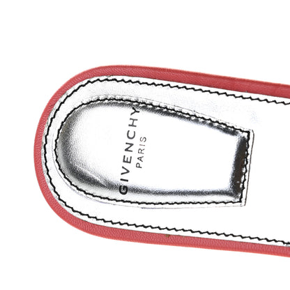 Givenchy Lambskin Bedford Logo Mule Slides 36.5 Orange 7 of 14