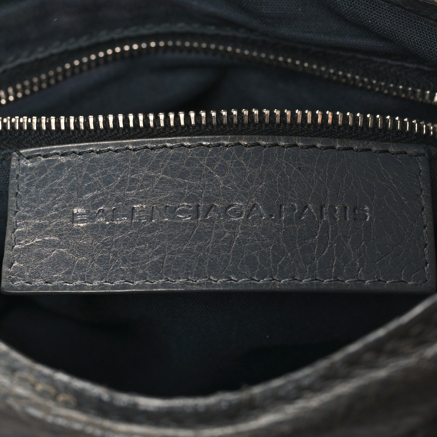 Agneau Giant 12 Silver Hardware Mini City Gris Tarmac