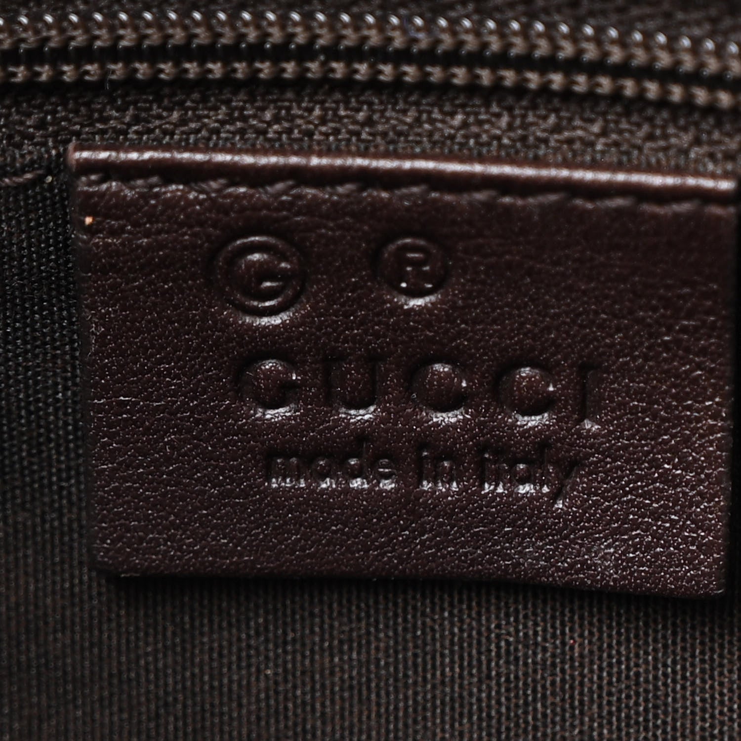Gucci Suede Guccissima Small Boston Brown 6 of 10