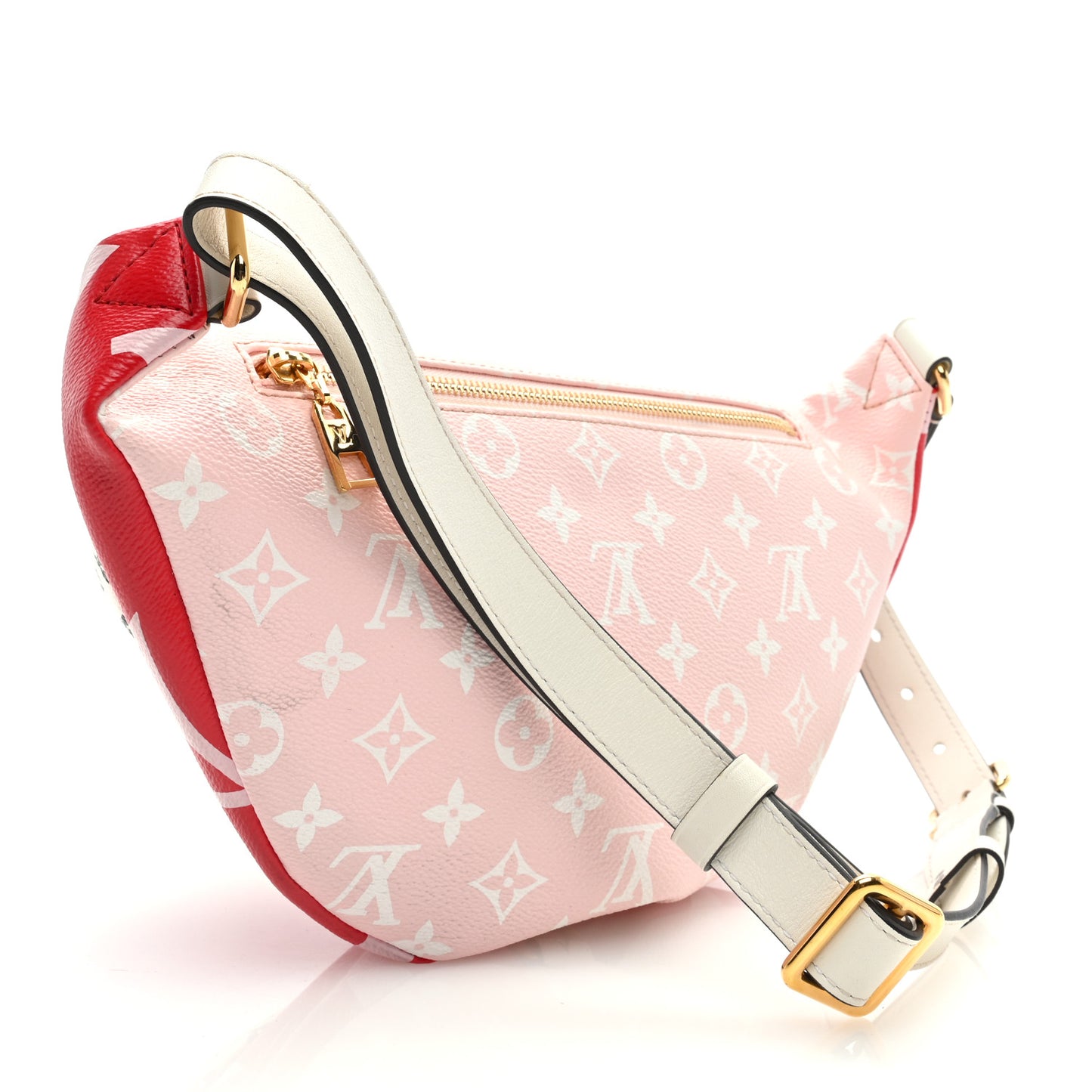Monogram Giant Bumbag Rouge