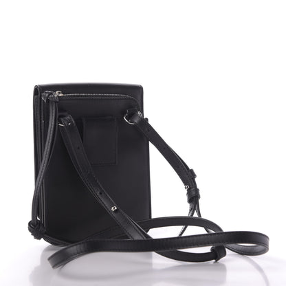 Loewe Smooth Calfskin Gusset Flat Crossbody Black 3 of 9