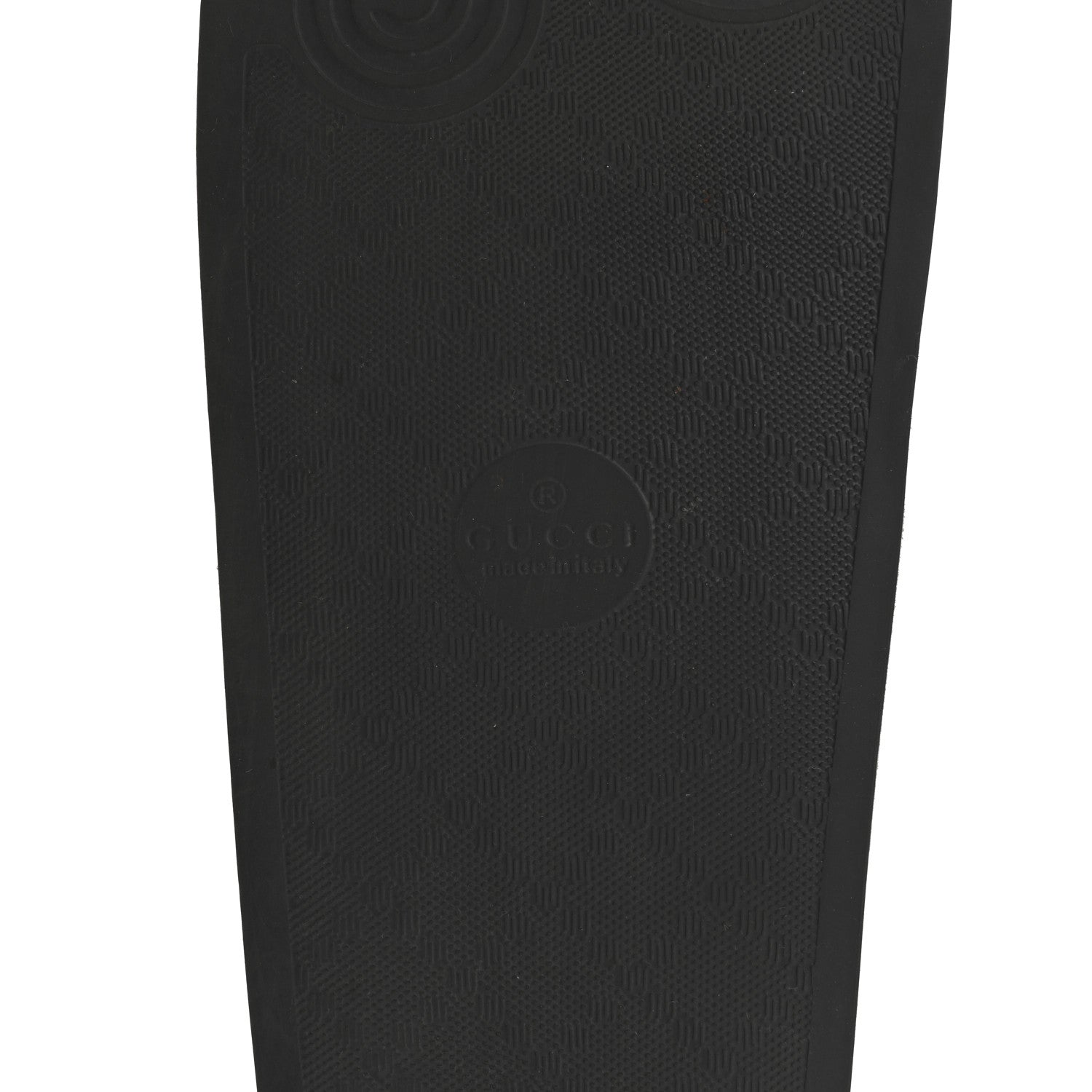 Gucci GG Supreme Monogram Mens Slide Sandals 9 Grey Black 8 of 9