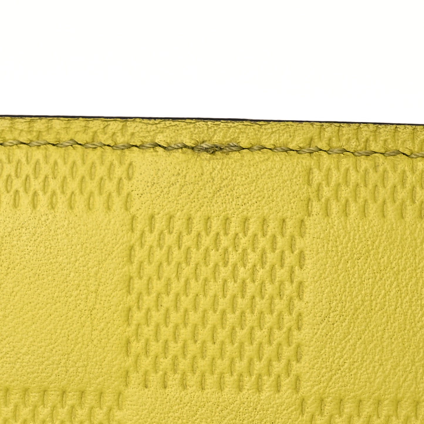 Damier Infini Brazza Wallet Vert Acide