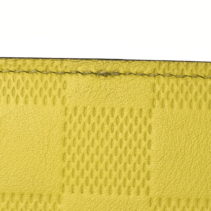 Louis Vuitton Damier Infini Brazza Wallet Vert Acide 12 of 15
