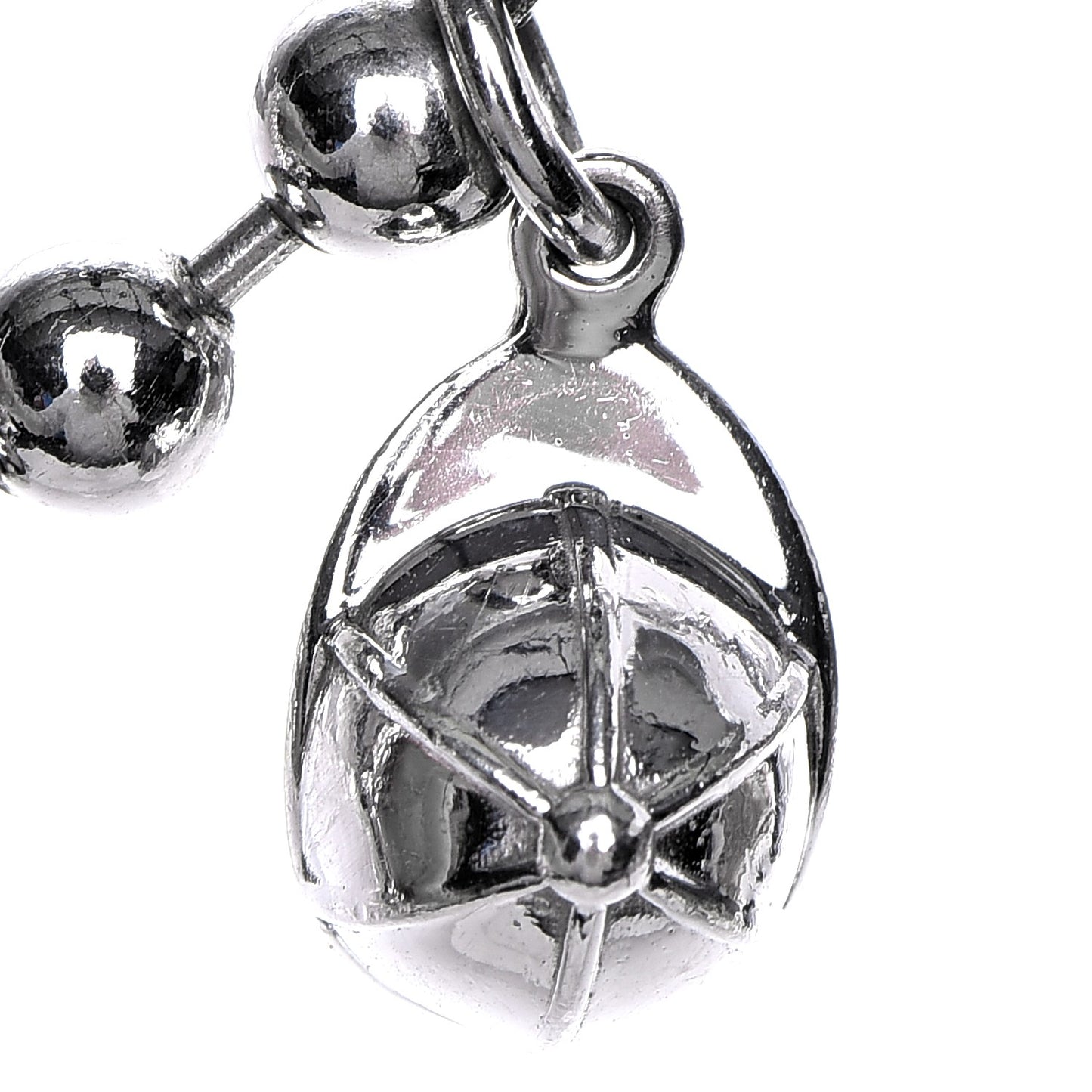 Sterling Silver Boule Five Charm Bracelet