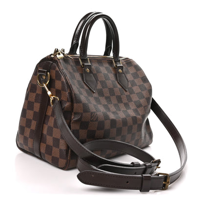 Louis Vuitton Damier Ebene Speedy Bandouliere 25 3 of 10