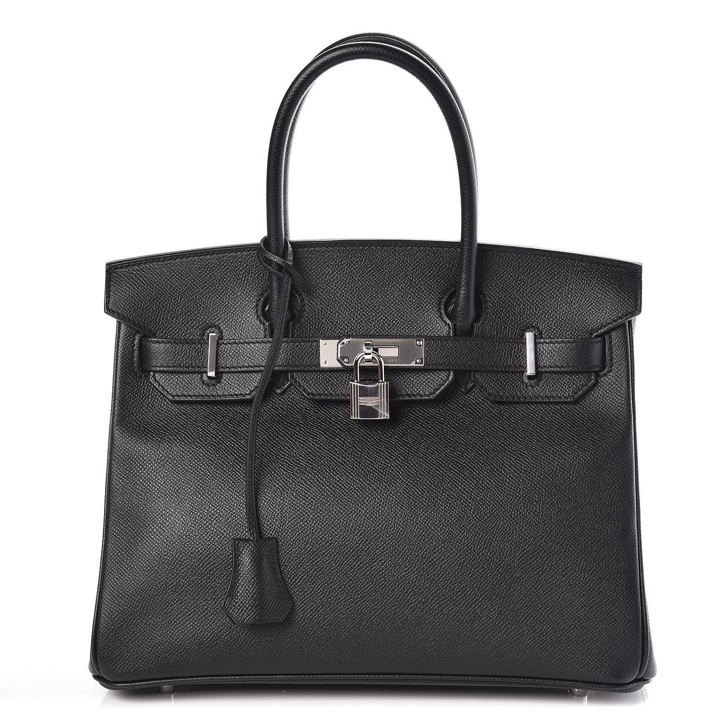 Epsom Birkin 30 Black