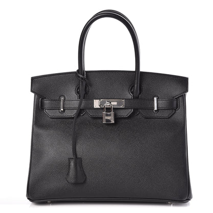 Hermes Epsom Birkin 30 Black 1 of 36