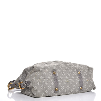 Louis Vuitton Denim Neo Cabby MM Grey 5 of 11