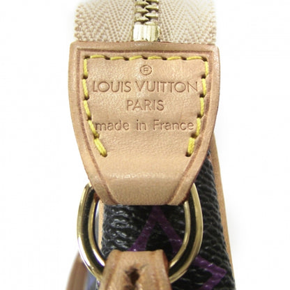 Louis Vuitton Monogram Multicolor Pochette Accessories Black 8 of 8