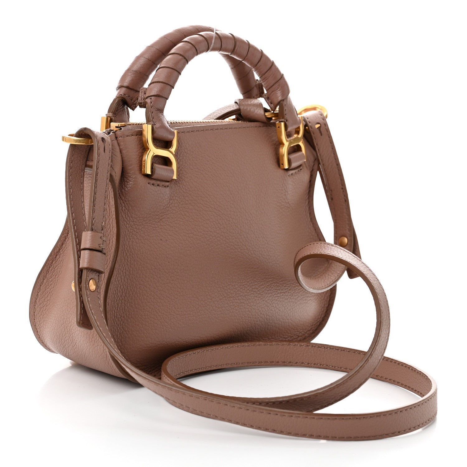 Chloe Calfskin Mini Marcie Satchel Woodrose 1665819 – FASHIONPHILE