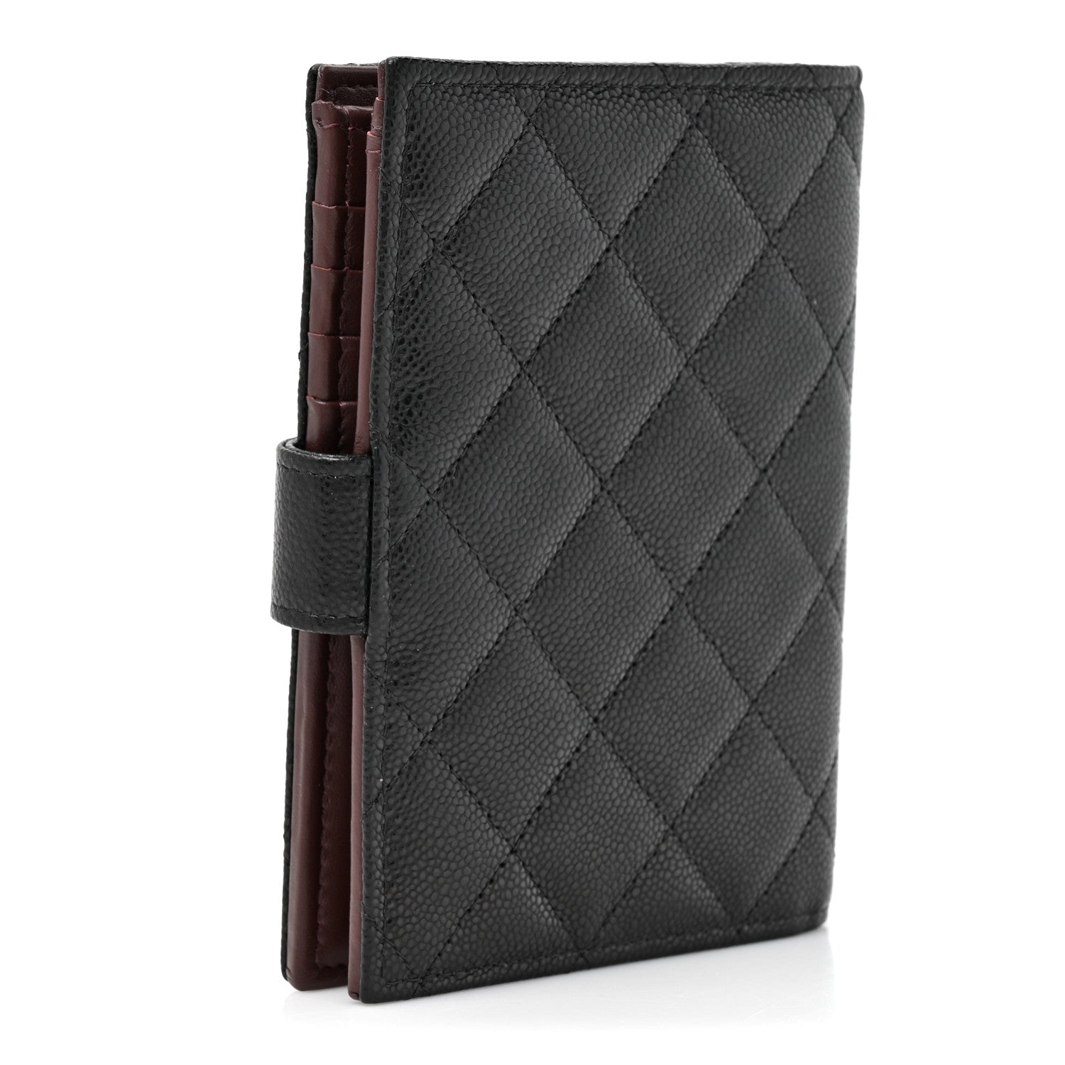 Chanel Caviar Quilted Passport Holder Black 3 of 9